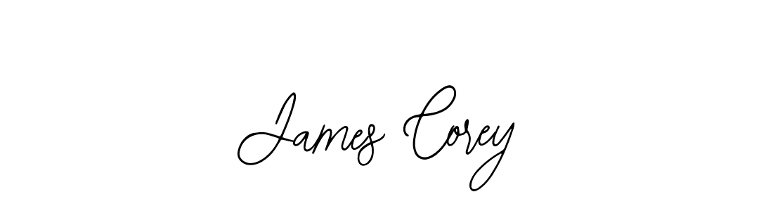 Use a signature maker to create a handwritten signature online. With this signature software, you can design (Bearetta-2O07w) your own signature for name James Corey. James Corey signature style 12 images and pictures png