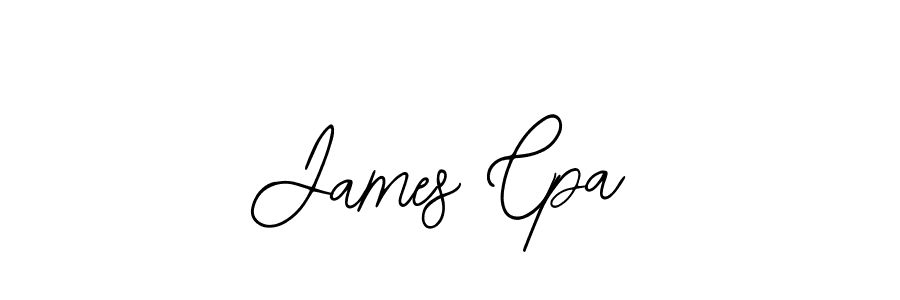 Use a signature maker to create a handwritten signature online. With this signature software, you can design (Bearetta-2O07w) your own signature for name James Cpa. James Cpa signature style 12 images and pictures png