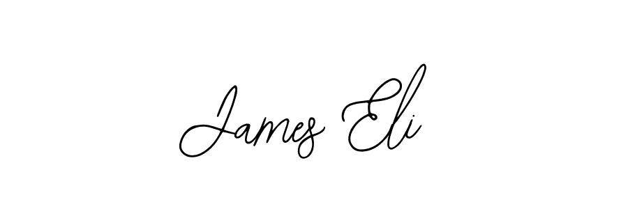 The best way (Bearetta-2O07w) to make a short signature is to pick only two or three words in your name. The name James Eli include a total of six letters. For converting this name. James Eli signature style 12 images and pictures png