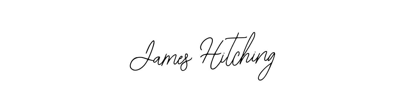 The best way (Bearetta-2O07w) to make a short signature is to pick only two or three words in your name. The name James Hitching include a total of six letters. For converting this name. James Hitching signature style 12 images and pictures png