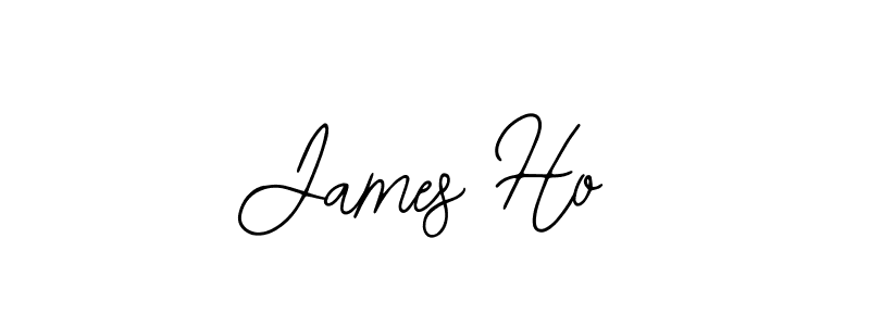 Design your own signature with our free online signature maker. With this signature software, you can create a handwritten (Bearetta-2O07w) signature for name James Ho. James Ho signature style 12 images and pictures png
