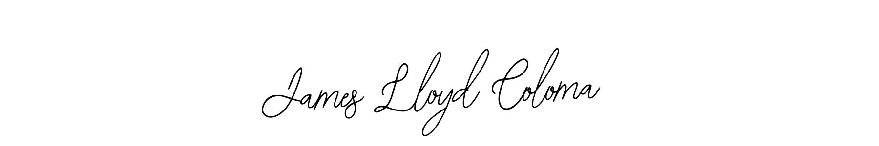 Use a signature maker to create a handwritten signature online. With this signature software, you can design (Bearetta-2O07w) your own signature for name James Lloyd Coloma. James Lloyd Coloma signature style 12 images and pictures png