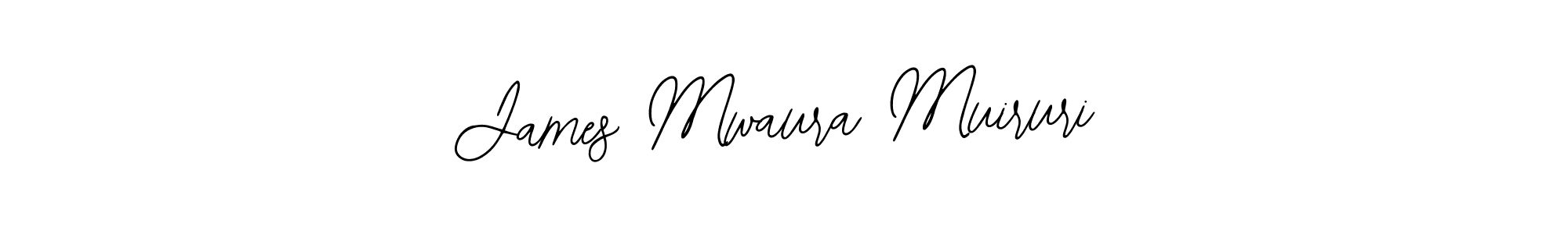 Create a beautiful signature design for name James Mwaura Muiruri. With this signature (Bearetta-2O07w) fonts, you can make a handwritten signature for free. James Mwaura Muiruri signature style 12 images and pictures png