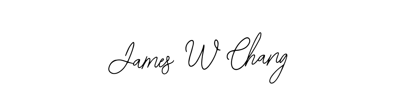 Make a beautiful signature design for name James W Chang. Use this online signature maker to create a handwritten signature for free. James W Chang signature style 12 images and pictures png