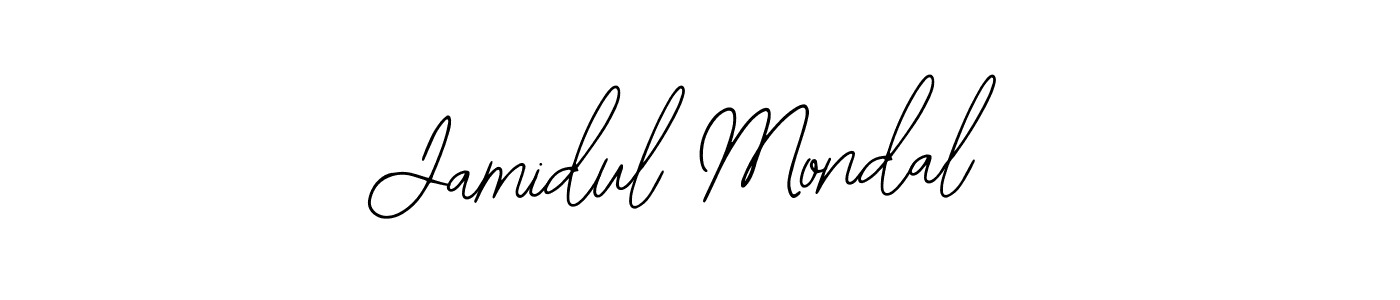 It looks lik you need a new signature style for name Jamidul Mondal. Design unique handwritten (Bearetta-2O07w) signature with our free signature maker in just a few clicks. Jamidul Mondal signature style 12 images and pictures png