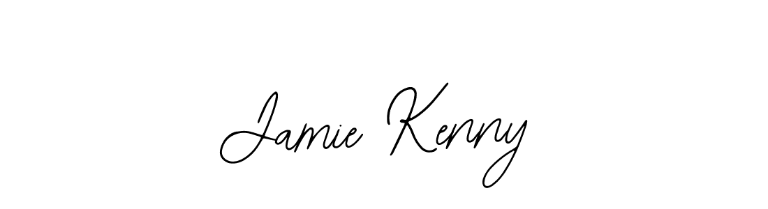 How to make Jamie Kenny name signature. Use Bearetta-2O07w style for creating short signs online. This is the latest handwritten sign. Jamie Kenny signature style 12 images and pictures png