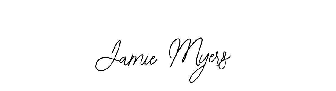The best way (Bearetta-2O07w) to make a short signature is to pick only two or three words in your name. The name Jamie Myers include a total of six letters. For converting this name. Jamie Myers signature style 12 images and pictures png