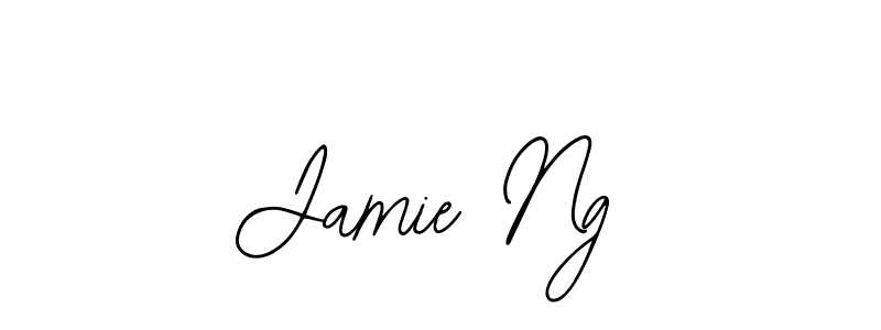 if you are searching for the best signature style for your name Jamie Ng. so please give up your signature search. here we have designed multiple signature styles  using Bearetta-2O07w. Jamie Ng signature style 12 images and pictures png
