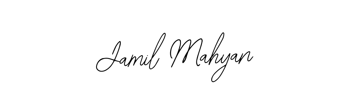 You can use this online signature creator to create a handwritten signature for the name Jamil Mahyan. This is the best online autograph maker. Jamil Mahyan signature style 12 images and pictures png