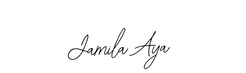 Once you've used our free online signature maker to create your best signature Bearetta-2O07w style, it's time to enjoy all of the benefits that Jamila Aya name signing documents. Jamila Aya signature style 12 images and pictures png