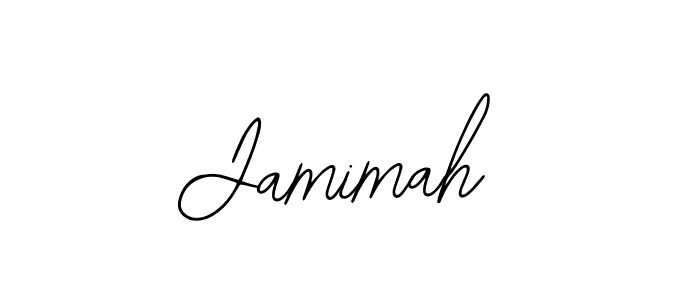 You should practise on your own different ways (Bearetta-2O07w) to write your name (Jamimah) in signature. don't let someone else do it for you. Jamimah signature style 12 images and pictures png