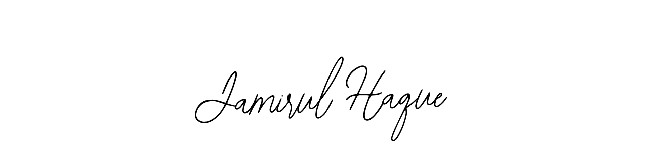 Make a beautiful signature design for name Jamirul Haque. With this signature (Bearetta-2O07w) style, you can create a handwritten signature for free. Jamirul Haque signature style 12 images and pictures png