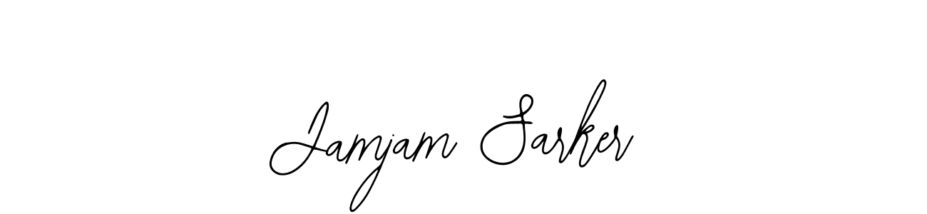 Create a beautiful signature design for name Jamjam Sarker. With this signature (Bearetta-2O07w) fonts, you can make a handwritten signature for free. Jamjam Sarker signature style 12 images and pictures png