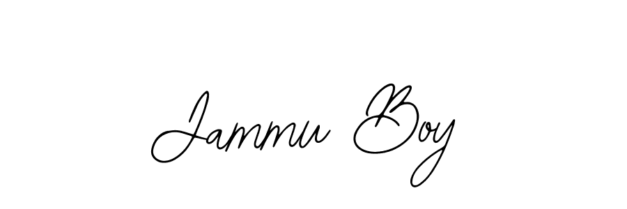 Create a beautiful signature design for name Jammu Boy. With this signature (Bearetta-2O07w) fonts, you can make a handwritten signature for free. Jammu Boy signature style 12 images and pictures png