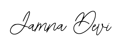 The Bearetta-2O07w font transforms the name Jamna Devi into an executive sign with sharp precision and distinguished character. Jamna Devi signature style 12 images and pictures png