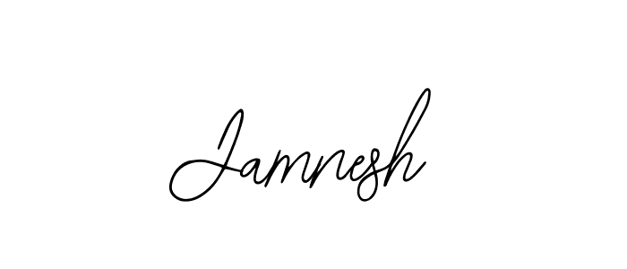 You should practise on your own different ways (Bearetta-2O07w) to write your name (Jamnesh) in signature. don't let someone else do it for you. Jamnesh signature style 12 images and pictures png