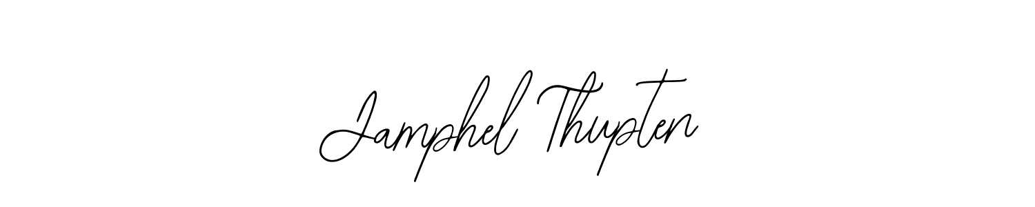 This is the best signature style for the Jamphel Thupten name. Also you like these signature font (Bearetta-2O07w). Mix name signature. Jamphel Thupten signature style 12 images and pictures png