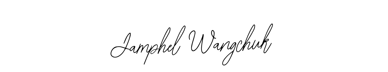 Once you've used our free online signature maker to create your best signature Bearetta-2O07w style, it's time to enjoy all of the benefits that Jamphel Wangchuk name signing documents. Jamphel Wangchuk signature style 12 images and pictures png