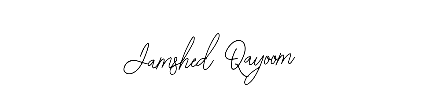 Design your own signature with our free online signature maker. With this signature software, you can create a handwritten (Bearetta-2O07w) signature for name Jamshed Qayoom. Jamshed Qayoom signature style 12 images and pictures png