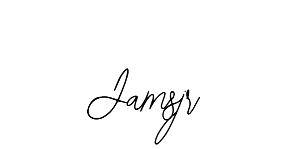Similarly Bearetta-2O07w is the best handwritten signature design. Signature creator online .You can use it as an online autograph creator for name Jamsjr. Jamsjr signature style 12 images and pictures png
