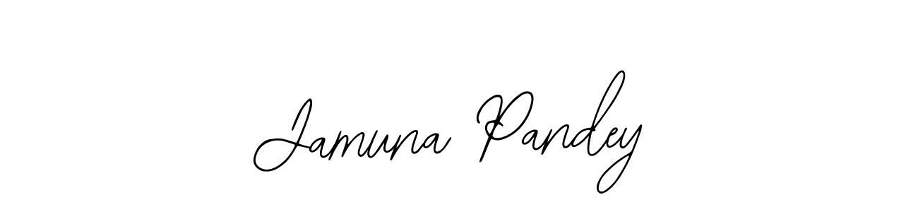 It looks lik you need a new signature style for name Jamuna Pandey. Design unique handwritten (Bearetta-2O07w) signature with our free signature maker in just a few clicks. Jamuna Pandey signature style 12 images and pictures png