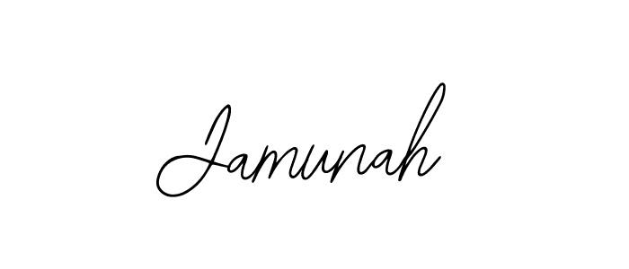Make a beautiful signature design for name Jamunah. With this signature (Bearetta-2O07w) style, you can create a handwritten signature for free. Jamunah signature style 12 images and pictures png