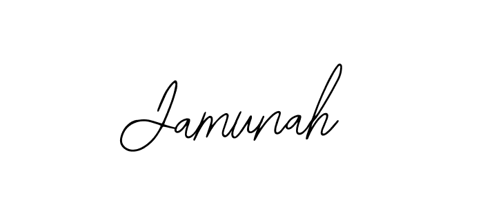 Similarly Bearetta-2O07w is the best handwritten signature design. Signature creator online .You can use it as an online autograph creator for name Jamunah. Jamunah signature style 12 images and pictures png