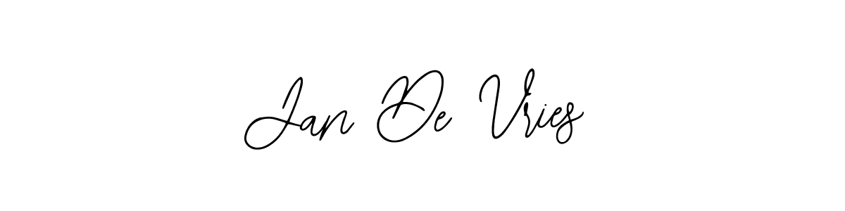 Use a signature maker to create a handwritten signature online. With this signature software, you can design (Bearetta-2O07w) your own signature for name Jan De Vries. Jan De Vries signature style 12 images and pictures png