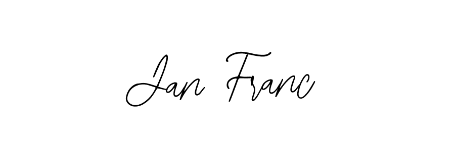 Also You can easily find your signature by using the search form. We will create Jan Franc name handwritten signature images for you free of cost using Bearetta-2O07w sign style. Jan Franc signature style 12 images and pictures png