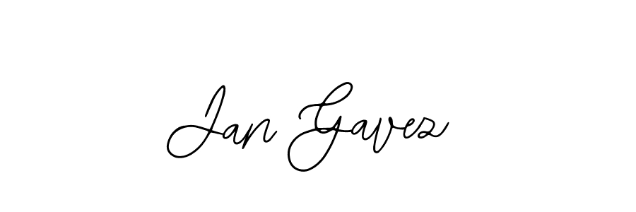 Design your own signature with our free online signature maker. With this signature software, you can create a handwritten (Bearetta-2O07w) signature for name Jan Gavez. Jan Gavez signature style 12 images and pictures png