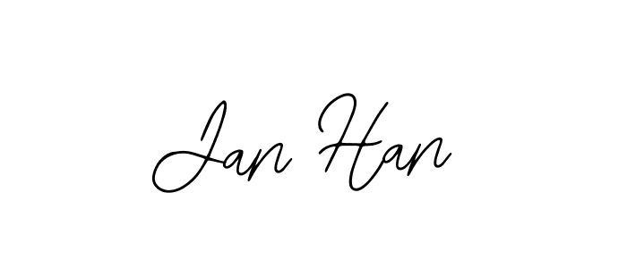 Design your own signature with our free online signature maker. With this signature software, you can create a handwritten (Bearetta-2O07w) signature for name Jan Han. Jan Han signature style 12 images and pictures png