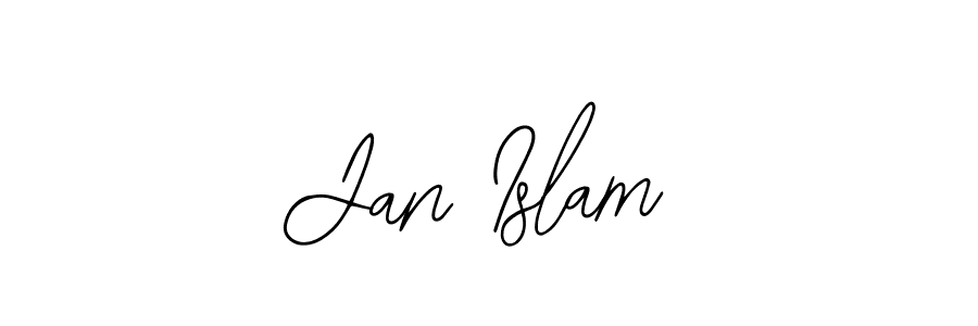 Create a beautiful signature design for name Jan Islam. With this signature (Bearetta-2O07w) fonts, you can make a handwritten signature for free. Jan Islam signature style 12 images and pictures png