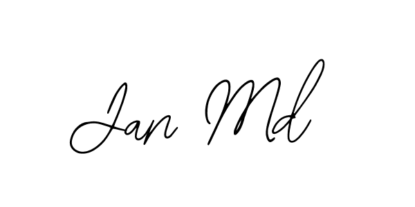 if you are searching for the best signature style for your name Jan Md. so please give up your signature search. here we have designed multiple signature styles  using Bearetta-2O07w. Jan Md signature style 12 images and pictures png