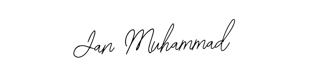 You should practise on your own different ways (Bearetta-2O07w) to write your name (Jan Muhammad) in signature. don't let someone else do it for you. Jan Muhammad signature style 12 images and pictures png