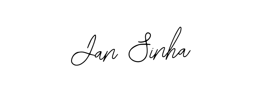 How to make Jan Sinha signature? Bearetta-2O07w is a professional autograph style. Create handwritten signature for Jan Sinha name. Jan Sinha signature style 12 images and pictures png