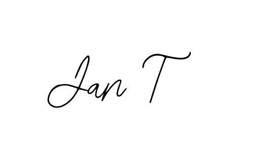 Make a beautiful signature design for name Jan T. With this signature (Bearetta-2O07w) style, you can create a handwritten signature for free. Jan T signature style 12 images and pictures png