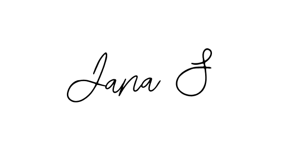 How to Draw Jana S signature style? Bearetta-2O07w is a latest design signature styles for name Jana S. Jana S signature style 12 images and pictures png
