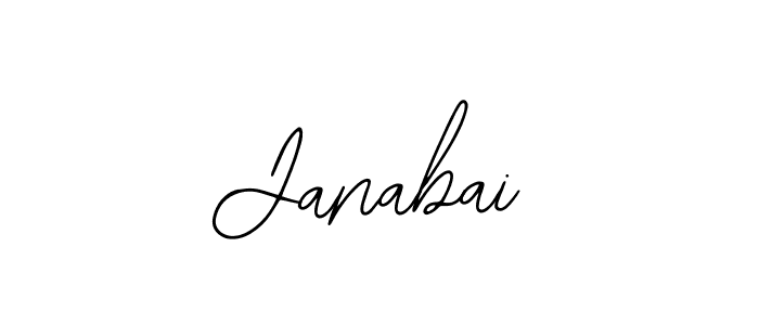 Also You can easily find your signature by using the search form. We will create Janabai name handwritten signature images for you free of cost using Bearetta-2O07w sign style. Janabai signature style 12 images and pictures png