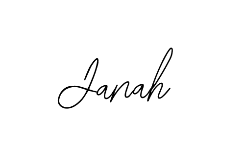 Also we have Janah name is the best signature style. Create professional handwritten signature collection using Bearetta-2O07w autograph style. Janah signature style 12 images and pictures png