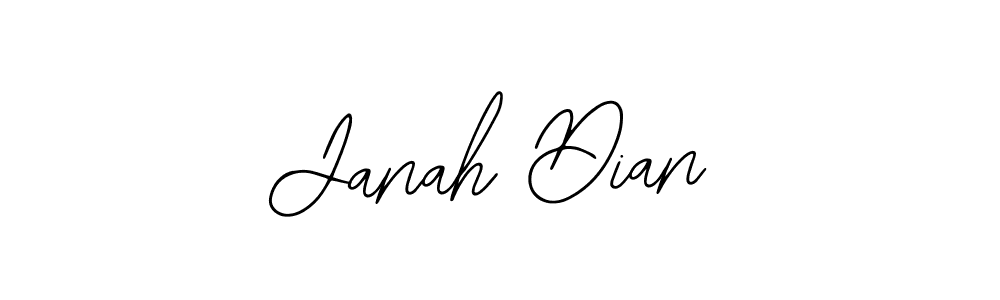 Also You can easily find your signature by using the search form. We will create Janah Dian name handwritten signature images for you free of cost using Bearetta-2O07w sign style. Janah Dian signature style 12 images and pictures png