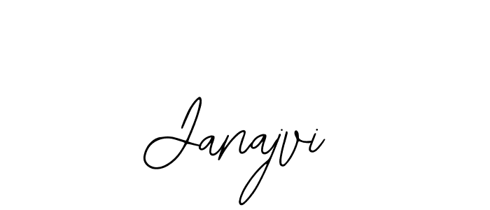 How to make Janajvi name signature. Use Bearetta-2O07w style for creating short signs online. This is the latest handwritten sign. Janajvi signature style 12 images and pictures png