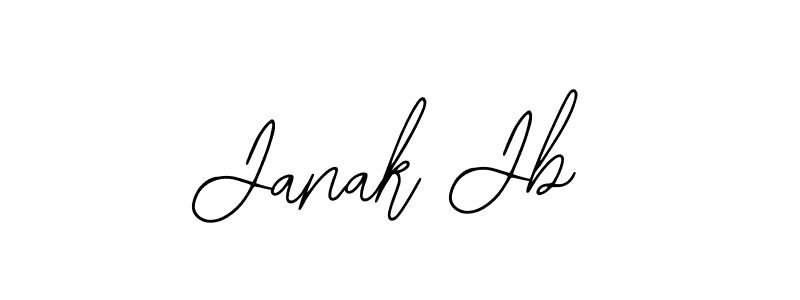 How to make Janak Jb signature? Bearetta-2O07w is a professional autograph style. Create handwritten signature for Janak Jb name. Janak Jb signature style 12 images and pictures png