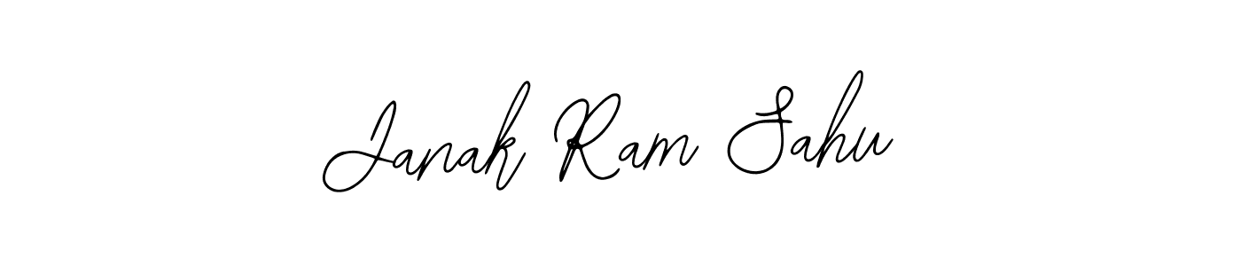 Bearetta-2O07w is a professional signature style that is perfect for those who want to add a touch of class to their signature. It is also a great choice for those who want to make their signature more unique. Get Janak Ram Sahu name to fancy signature for free. Janak Ram Sahu signature style 12 images and pictures png