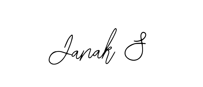 Make a beautiful signature design for name Janak S. Use this online signature maker to create a handwritten signature for free. Janak S signature style 12 images and pictures png