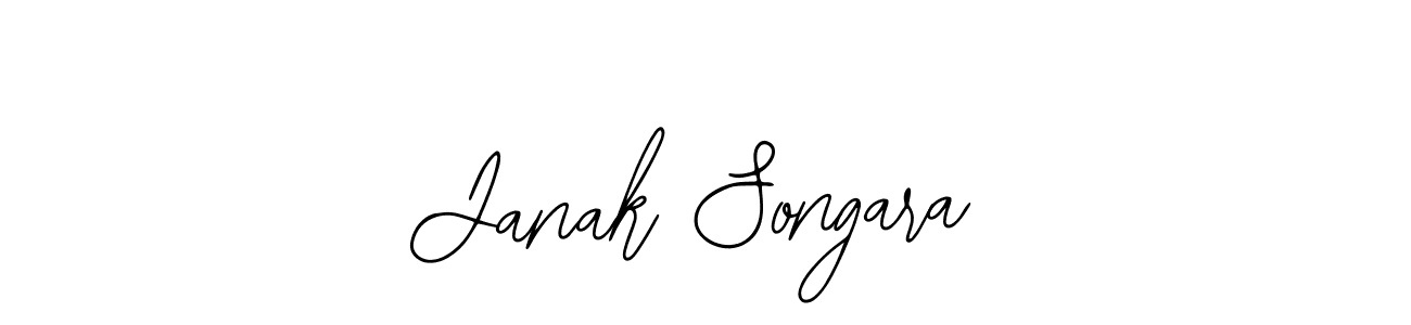 Make a beautiful signature design for name Janak Songara. With this signature (Bearetta-2O07w) style, you can create a handwritten signature for free. Janak Songara signature style 12 images and pictures png