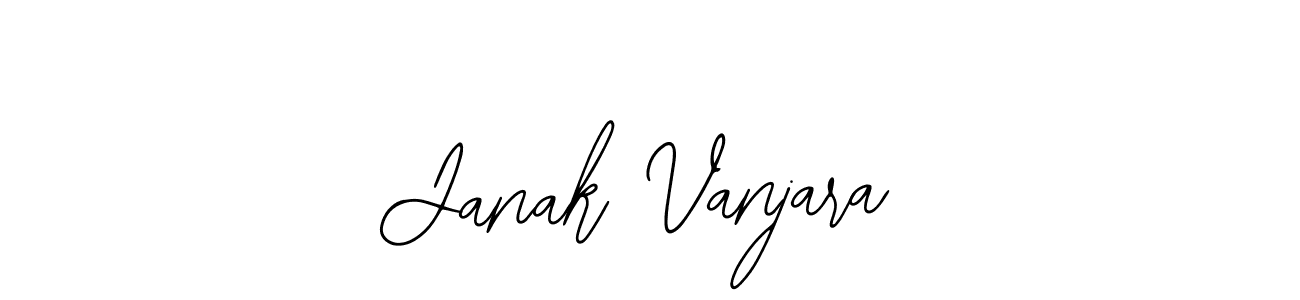 Make a beautiful signature design for name Janak Vanjara. Use this online signature maker to create a handwritten signature for free. Janak Vanjara signature style 12 images and pictures png