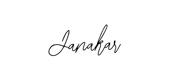 How to make Janakar signature? Bearetta-2O07w is a professional autograph style. Create handwritten signature for Janakar name. Janakar signature style 12 images and pictures png