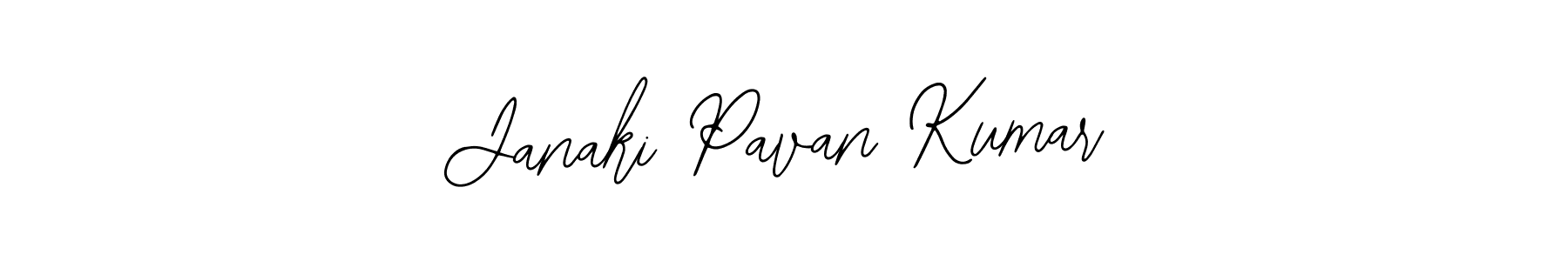 How to make Janaki Pavan Kumar name signature. Use Bearetta-2O07w style for creating short signs online. This is the latest handwritten sign. Janaki Pavan Kumar signature style 12 images and pictures png