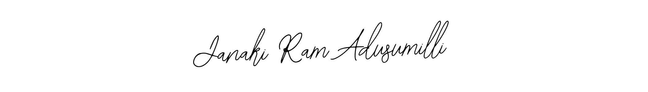 How to make Janaki Ram Adusumilli signature? Bearetta-2O07w is a professional autograph style. Create handwritten signature for Janaki Ram Adusumilli name. Janaki Ram Adusumilli signature style 12 images and pictures png