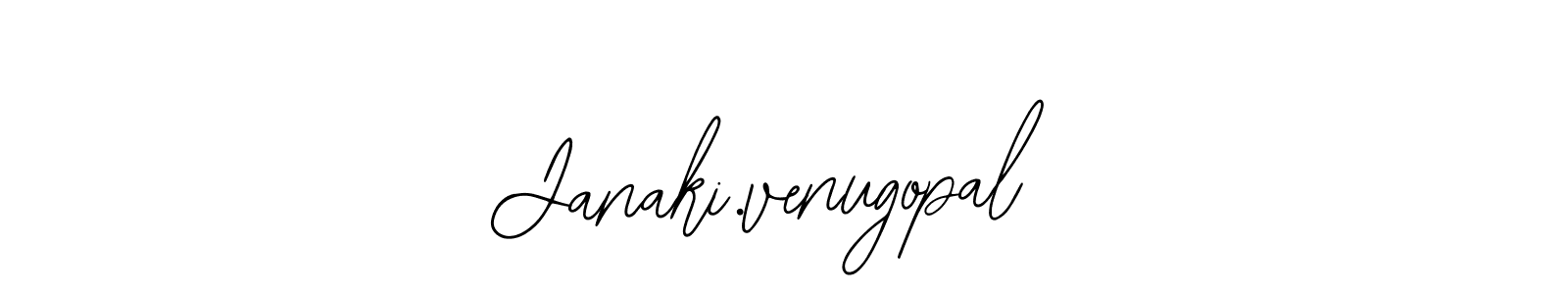 Make a beautiful signature design for name Janaki.venugopal. With this signature (Bearetta-2O07w) style, you can create a handwritten signature for free. Janaki.venugopal signature style 12 images and pictures png